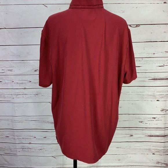 G.H. Bass and Company Men's Red‎ Polo Style Shirt Size XXL - Picture 3 of 8